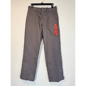 Dickies Men's 874 Pants‎ Classic Original Fit Work Straight Leg 32x30 Gray
